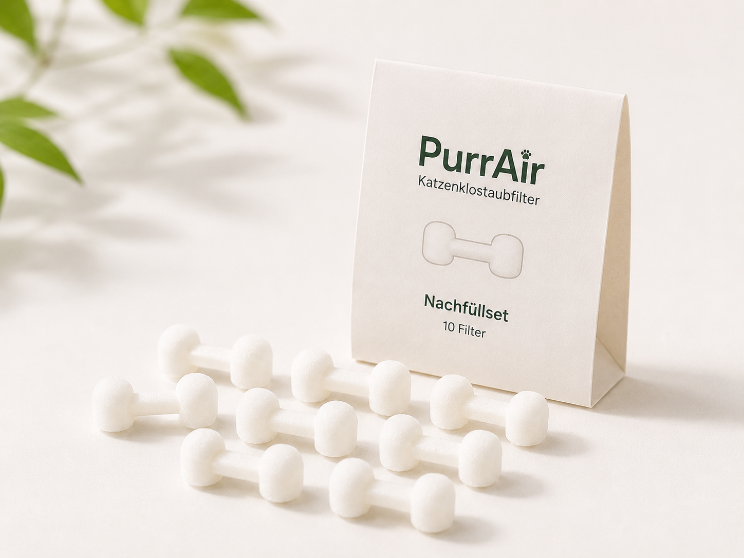 Purraluna Katzenklo-Staubfilter Nachfüllset Produktbild