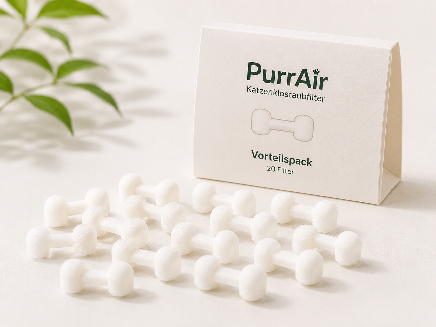 Purraluna Katzenklo-Staubfilter Vorratspack Produktbild